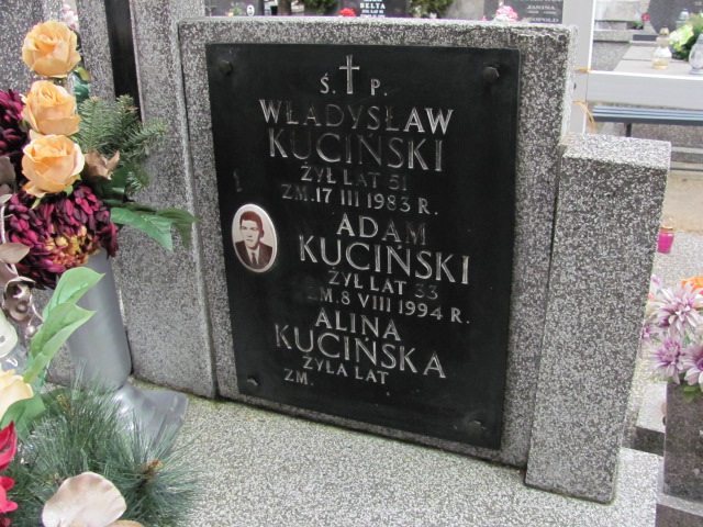 Adam Kuciński 1961 Skierniewice - Rawka - Grobonet - Wyszukiwarka osób pochowanych