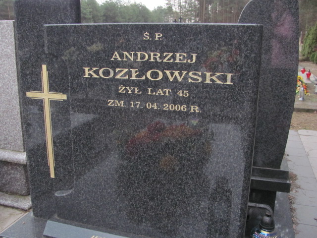 Andrzej Kozłowski 1960 Skierniewice - Rawka - Grobonet - Wyszukiwarka osób pochowanych